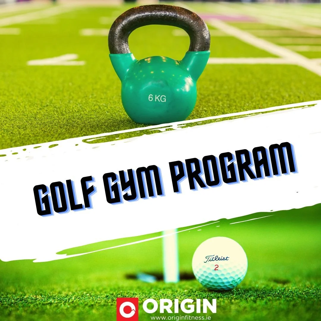 Golf Gym Program Origin Fitness Gym Sandyford Dublin